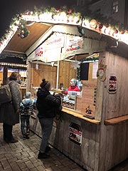 Crepes Stadl auf dem Sendlinger Weihnachtsmarkt am Harras  vom 25.11.-22.12.2019 (©Foto. Martin Schmitz)